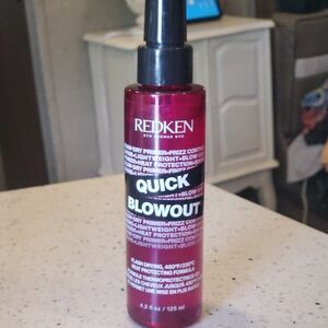 Redken Quick Blowout Heat Protectant Spray 4.2 Fl Oz New